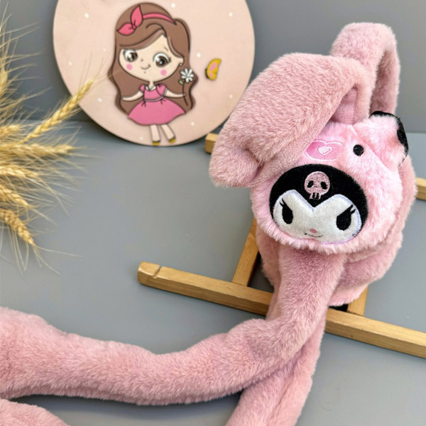 عکس اصلی گوش بند پمپی کرومی طرح فانتزی – گرم، نرم و راحت