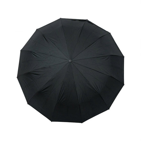 عکس شماره:0 , چتر اتومات اسپرت دولایه ۳۶ سیم ضد باد با دسته چوبی کلاسیک