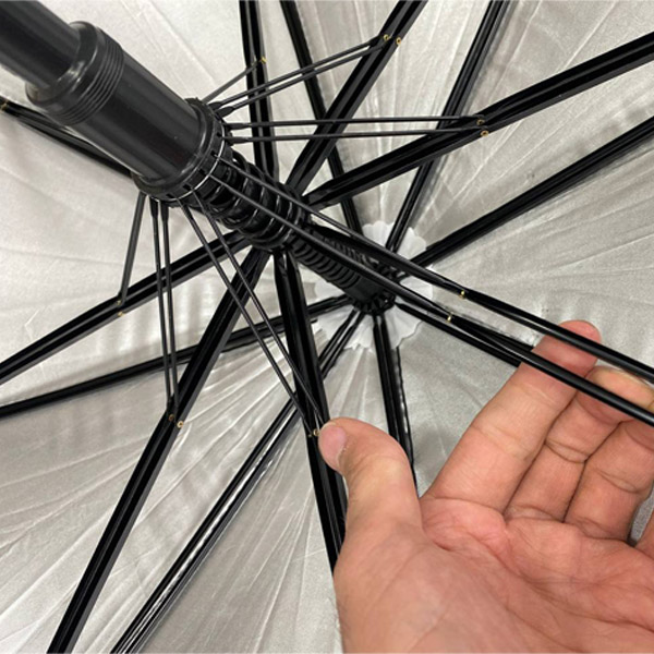 عکس شماره:0 , چتر مردانه دسته عصایی با فنر دوبل | دولایه و با کیفیت بالا