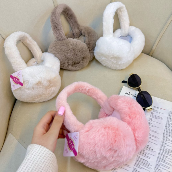 عکس شماره:0 , گوش‌گیر تاشو نرم پلوشی محافظ سرما  – برند Jack Ferrero