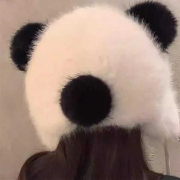عکس شماره:0 , کلاه خزدار طرح پاندا با گوش حیوانی – کلاه زمستانی فانتزی و گرم برای بزرگسالان و نوجوانان