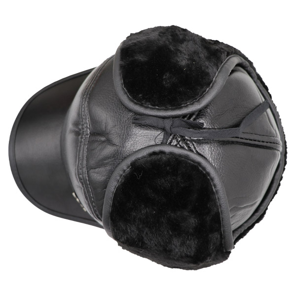 عکس شماره:0 , کلاه چرمی مردانه BOSS مدل Equestrian – کپ چرم با لوگوی فلزی