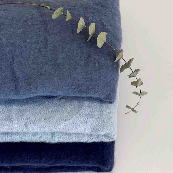 عکس شماره:3 , بیگ اسکارف موهر پشمی ضخیم ۷۰×۱۸۰– شال زمستانی لوکس