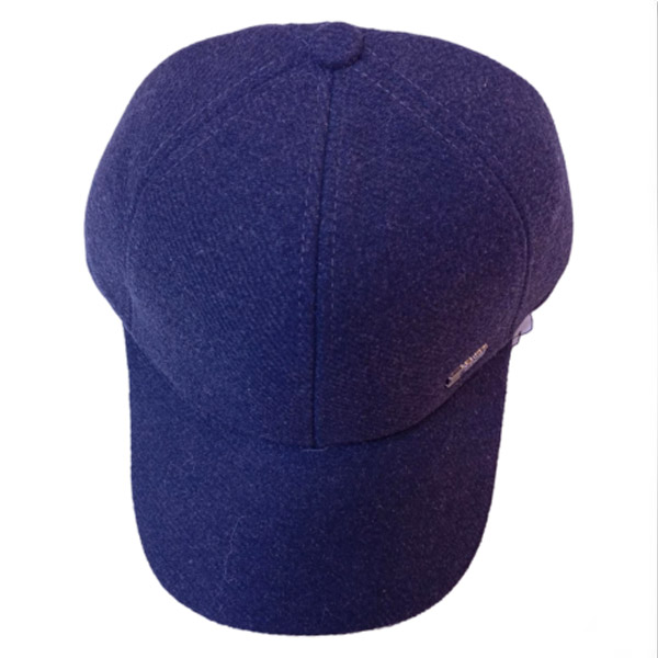 عکس شماره:1 , کلاه پشمی مردانه دو لایه گوش‌دار وارداتی – رنگ مشکی زغالی، پشت فلزی